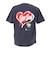 ベンデイビス（BEN DAVIS）半袖Tシャツ ハートEMB 26580011-NVY
