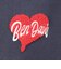ベンデイビス（BEN DAVIS）半袖Tシャツ ハートEMB 26580011-NVY