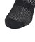 クー（Coo.）冷感HMショートソックス 3足組 BLK3 894CO6GSA0257 BLK