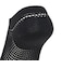 クー（Coo.）冷感HMショートソックス 3足組 BLK3 895CO6GSA0245 BLK