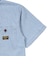 クリフメイヤー（KRIFF MAYER）ジュニア ワークステッチデニムシャツ J2545129:1669:BLUE-STRP