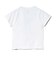 ゴースローキャラバン（GOSLOWCARAVAN）ジュニア USA COTTON バンジョー猫 半袖Tシャツ 361923 WHT