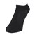 デュアリグ（DUARIG）平編み COOL スニーカーソックス 2足組 23～25cm 6S0131-WASK-895GSA BLK