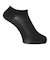 デュアリグ（DUARIG）平編み COOL スニーカーソックス 2足組 23～25cm 6S0131-WASK-895GSA BLK
