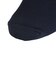 デュアリグ（DUARIG）平編み クルー丈ソックス 2足組 25～27cm 6S0034-WASK-894GSA NVY