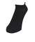 デュアリグ（DUARIG）平編み COOL ハイバック ショートソックス 2足組 25～27cm 6S0121-WASK-894GSA BLK