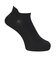 デュアリグ（DUARIG）平編み COOL ハイバック ショートソックス 2足組 25～27cm 6S0121-WASK-894GSA BLK