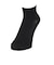 デュアリグ（DUARIG）平編み COOL ハーフソックス 2足組 23～25cm 6S0135-WASK-895GSA BLK