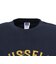 ラッセル（RUSSELL）16/-OE レトロスポーツ 半袖Tシャツ RBM26S0010 NVY