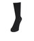 デュアリグ（DUARIG）平編み COOL クルー丈ソックス 2足組 25～27cm 6S0129-WASK-894GSA BLK
