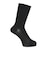 デュアリグ（DUARIG）平編み COOL クルー丈ソックス 2足組 25～27cm 6S0129-WASK-894GSA BLK