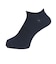 デュアリグ（DUARIG）平編み ANTI SLIP スニーカーソックス 2足組 25～27cm 6S0042-WASK-894GSA NVY