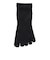 デュアリグ（DUARIG）平編み ANTI SLIP 5本指ソックス 2足組 23～25cm 6S0073-WASK-895GSA BLK
