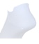 デュアリグ（DUARIG）平編み ハイバック ショートソックス 2足組 23～25cm 6S0058-WASK-895GSA WHT