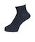デュアリグ（DUARIG）平編み ANTI SLIP ハーフソックス 2足組 25～27cm 6S0050-WASK-894GSA NVY