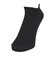デュアリグ（DUARIG）平編み ハイバック ショートソックス 2足組 25～27cm 6S0027-WASK-894GSA BLK
