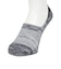 クー（Coo.）冷感 カバーソックス 3足組 25～27cm 894CO6GSA0264 GRYNVYBLK