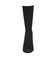 デュアリグ（DUARIG）平編み クルー丈ソックス 2足組 25～27cm 6S0035-WASK-894GSA BLK