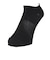デュアリグ（DUARIG）平編み ANTI SLIP スニーカーソックス 2足組 23～25cm 6S0067-WASK-895GSA BLK