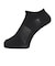 デュアリグ（DUARIG）平編み ANTI SLIP スニーカーソックス 2足組 23～25cm 6S0067-WASK-895GSA BLK