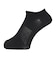 デュアリグ（DUARIG）平編み ANTI SLIP スニーカーソックス 2足組 23～25cm 6S0067-WASK-895GSA BLK