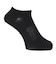 デュアリグ（DUARIG）平編み ANTI SLIP スニーカーソックス 2足組 23～25cm 6S0067-WASK-895GSA BLK