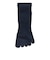 デュアリグ（DUARIG）平編み ANTI SLIP 5本指ソックス 2足組 25～27cm 6S0054-WASK-894GSA NVY