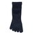 デュアリグ（DUARIG）平編み ANTI SLIP 5本指ソックス 2足組 25～27cm 6S0054-WASK-894GSA NVY