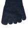 デュアリグ（DUARIG）平編み ANTI SLIP 5本指ソックス 2足組 25～27cm 6S0054-WASK-894GSA NVY