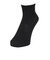 デュアリグ（DUARIG）平編み ANTI SLIP ハーフソックス 2足組 23～25cm 6S0071-WASK-895GSA BLK