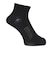 デュアリグ（DUARIG）平編み ANTI SLIP ハーフソックス 2足組 23～25cm 6S0071-WASK-895GSA BLK