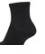 デュアリグ（DUARIG）平編み ANTI SLIP ハーフソックス 2足組 23～25cm 6S0071-WASK-895GSA BLK