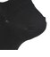 デュアリグ（DUARIG）平編み ANTI SLIP スニーカーソックス 2足組 25～27cm 6S0043-WASK-894GSA BLK
