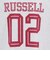 ラッセル（RUSSELL）16/-OE FOOTBALL 半袖Tシャツ RBM26S0012 MGRY