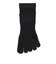 デュアリグ（DUARIG）平編み 5本指ソックス 2足組 25～27cm 6S0039-WASK-894GSA BLK