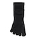デュアリグ（DUARIG）平編み 5本指ソックス 2足組 25～27cm 6S0039-WASK-894GSA BLK