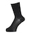 デュアリグ（DUARIG）平編み COOL クルー丈ソックス 2足組 23～25cm 6S0137-WASK-895GSA BLK