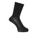 デュアリグ（DUARIG）平編み COOL クルー丈ソックス 2足組 23～25cm 6S0137-WASK-895GSA BLK