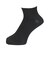 デュアリグ（DUARIG）平編み ANTI SLIP ハーフソックス 2足組 25～27cm 6S0051-WASK-894GSA BLK