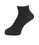 デュアリグ（DUARIG）平編み ANTI SLIP ハーフソックス 2足組 25～27cm 6S0051-WASK-894GSA BLK
