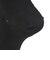 デュアリグ（DUARIG）平編み ANTI SLIP ハーフソックス 2足組 25～27cm 6S0051-WASK-894GSA BLK