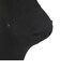 デュアリグ（DUARIG）平編み ANTI SLIP ハーフソックス 2足組 25～27cm 6S0051-WASK-894GSA BLK