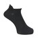 デュアリグ（DUARIG）平編み ANTI SLIP ハイバック ショートソックス 2足組 25～27cm 6S0047-WASK-894GSA BLK