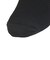 デュアリグ（DUARIG）平編み ANTI SLIP ハイバック ショートソックス 2足組 25～27cm 6S0047-WASK-894GSA BLK