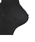 デュアリグ（DUARIG）平編み ANTI SLIP ハイバック ショートソックス 2足組 25～27cm 6S0047-WASK-894GSA BLK