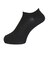 デュアリグ（DUARIG）平編み COOL スニーカーソックス 2足組 25～27cm 6S0117-WASK-894GSA BLK