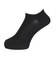 デュアリグ（DUARIG）平編み COOL スニーカーソックス 2足組 25～27cm 6S0117-WASK-894GSA BLK
