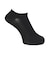 デュアリグ（DUARIG）平編み COOL スニーカーソックス 2足組 25～27cm 6S0117-WASK-894GSA BLK