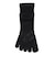 デュアリグ（DUARIG）平編み ANTI SLIP 5本指ソックス 2足組 25～27cm 6S0055-WASK-894GSA BLK