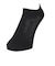デュアリグ（DUARIG）平編み COOL ハイバック ショートソックス 2足組 23～25cm 6S0133-WASK-895GSA BLK